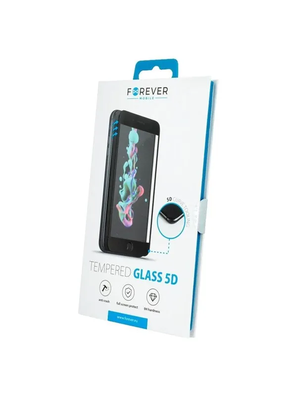 Forever 5D iPhone 7/8/SE 20 Screen Protector Black Edge