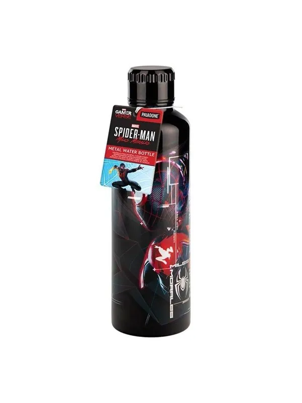 Paladone - Miles Morales Metal - Vannflaske