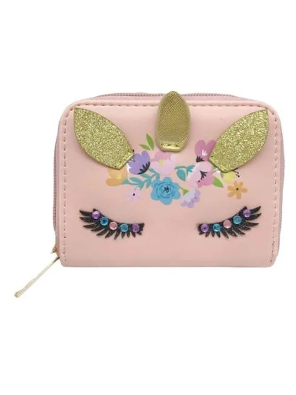 Tinka WALLET UNICORN WITH FLOWERS  WALLET