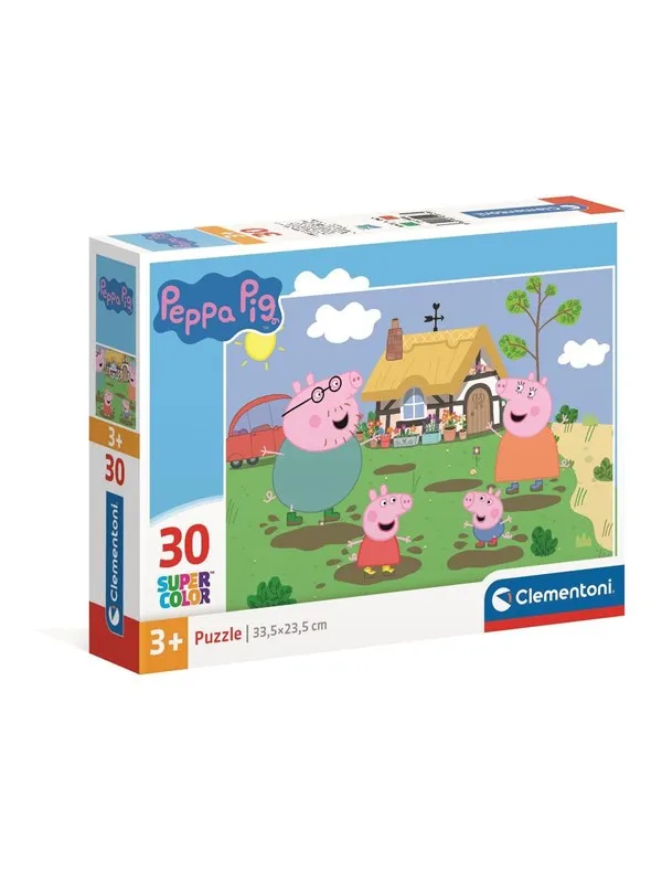 Clementoni Peppa Pig Jigsaw Puzzle 30 pcs. Gulv