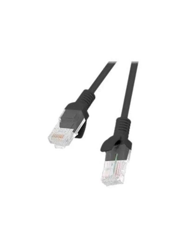 Lanberg patch cable - 5 m - RAL 9004 black - Svart - 5m
