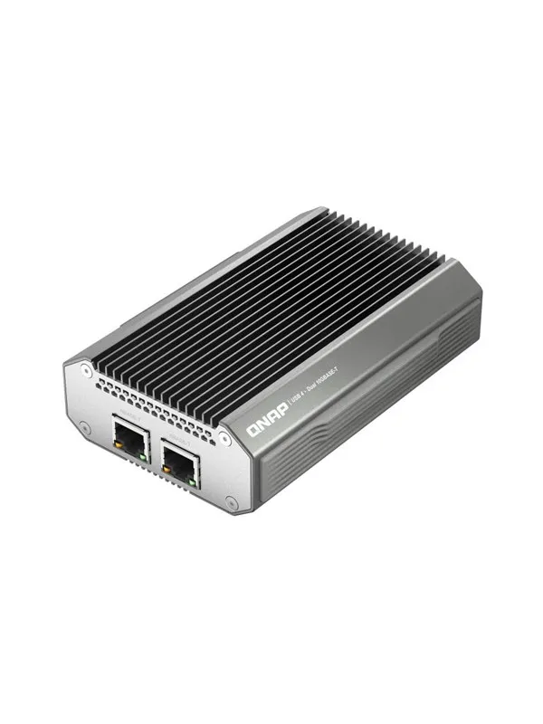 QNAP QNA-UC10G2T - network adapter - USB4 / Thunderbolt 4 - 10Gb Ethernet x 2