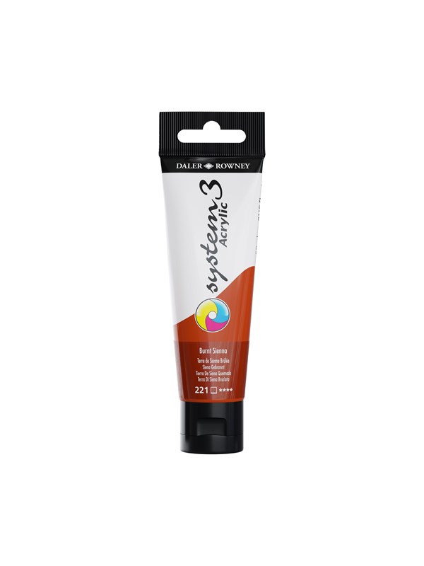 Daler-Rowney System3 59 ml Burnt Sienna