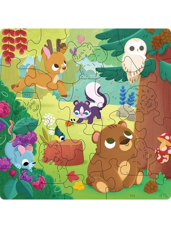 Ravensburger Forest Animals, 22pc Wooden Puzzle