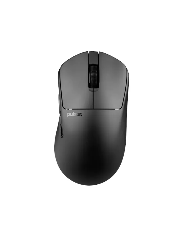 Pulsar X3 CRAZYLIGHT Mini Wireless (Jet Black) - Gaming mus - Optisk - 5 - Svart