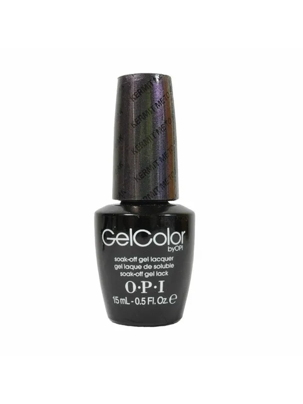 OPI Gel Color Semi-Permanent Nail Polish Kermit Me To Speak 15 ml