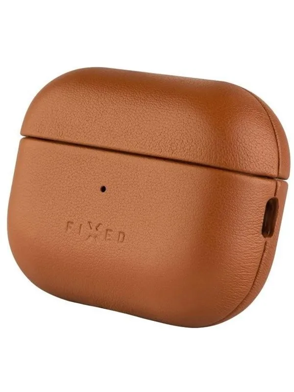 FIXED PodsLeather Case for Airpods 4/4 ANC Brown