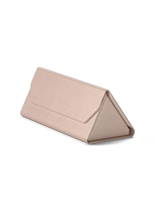 Satechi FindAll Vegan-Leather Glasses Case - Desert Rose
