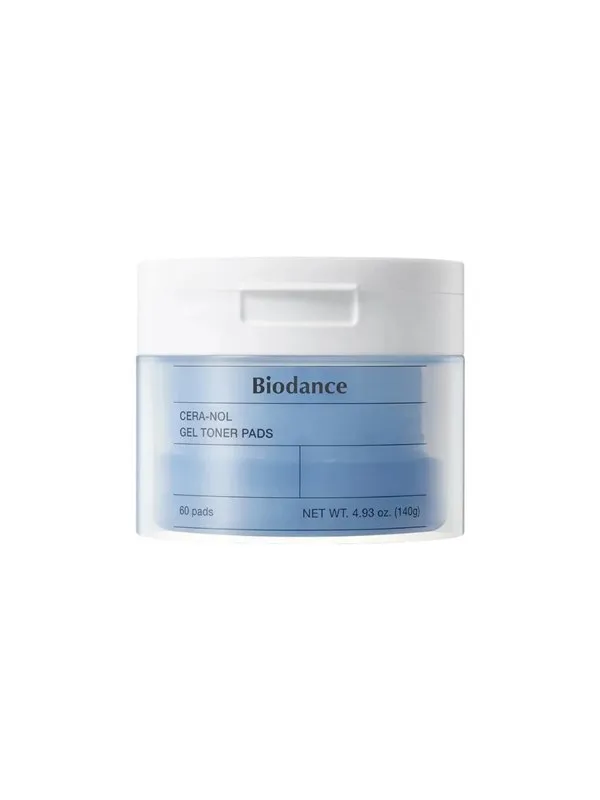 BIODANCE Cera-nol Gel Toner Pads 60 pcs