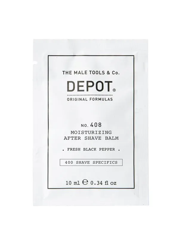 Depot 400 Shave Specifics No. 408 Fresh Black Pepper Moisturizing After-Shave Balm 10 ml