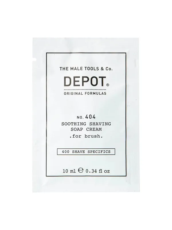 Depot 400 Shave Specifics No. 404  Allantoin Soothing Shaving Soap Cream 10 ml