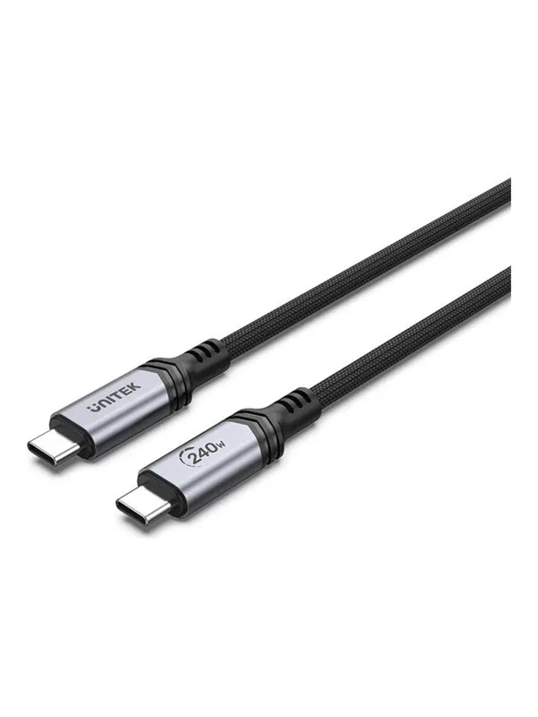 Unitek - USB-C cable - 24 pin USB-C to 24 pin USB-C - 2 m