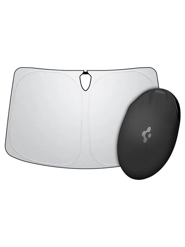 Spigen Tesla Car Front Windshield Sunshade - black - Tesla Model S