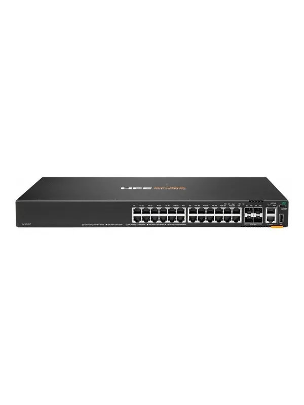 Hewlett Packard Enterprise HPE Aruba Networking CX 6200F 24G 4SFP TAA Switch