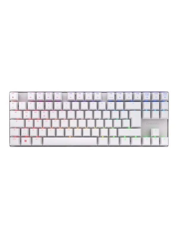 Cherry XTRFY MX 8.2 - Gamingtastatur - Tysk - Hvit
