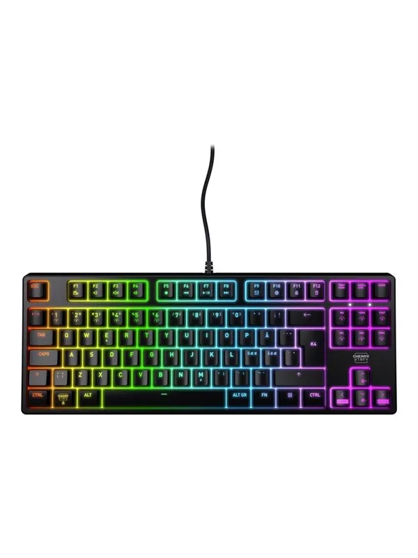 Cherry XTRFY K4V2 - Gamingtastatur - Tysk - Svart