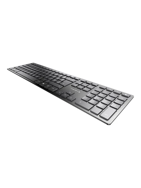 Cherry KW 9100 SLIM - Tastatur - Engelsk (Storbritannia) - Sølv