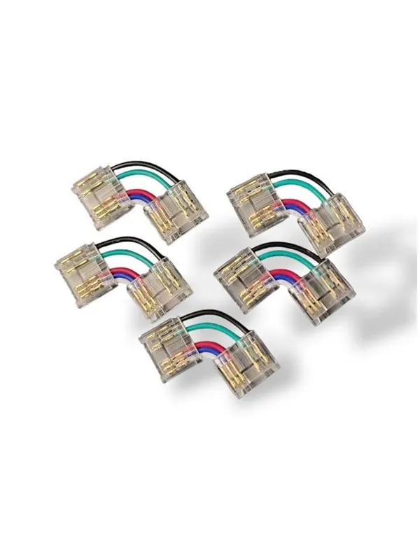 HiluX Corner SmartClip for 12mm RGBW COB LED Strip - 5-pack