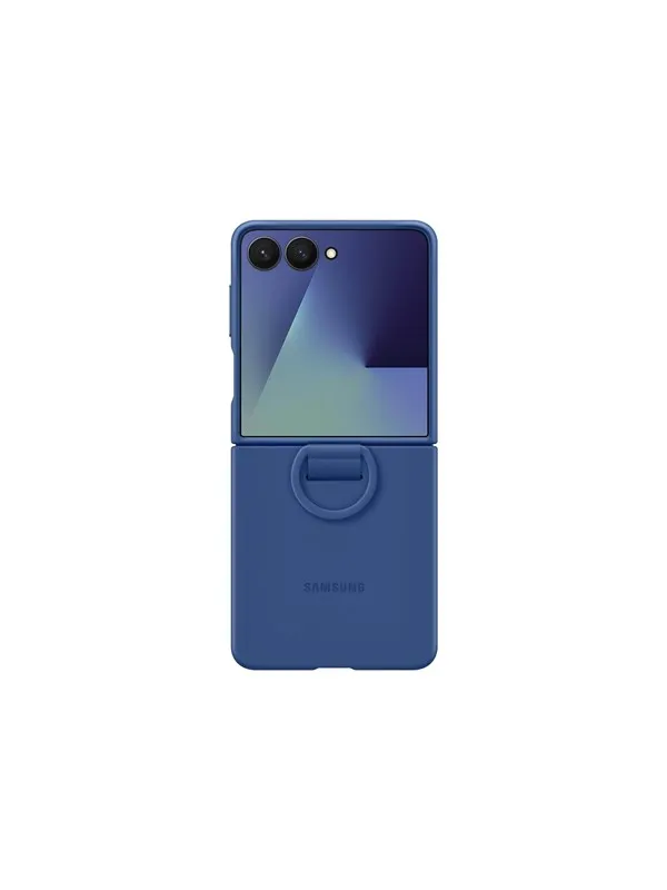 Samsung Galaxy Z Flip7 - Ring Case (Silicone) - Blue