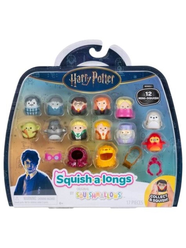 Squishalongs 2.5 cm Harry Potter 12 Pack - assorted