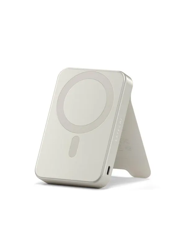 Satechi OntheGo Power Bank (10K) Sand Nødlader - Beige - 10000 mAh