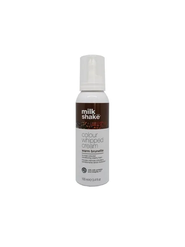 Colour Whipped Cream Organic Fruit Extracts Hair Colour Leave-In Mousse  Warm Brunette 100 ml