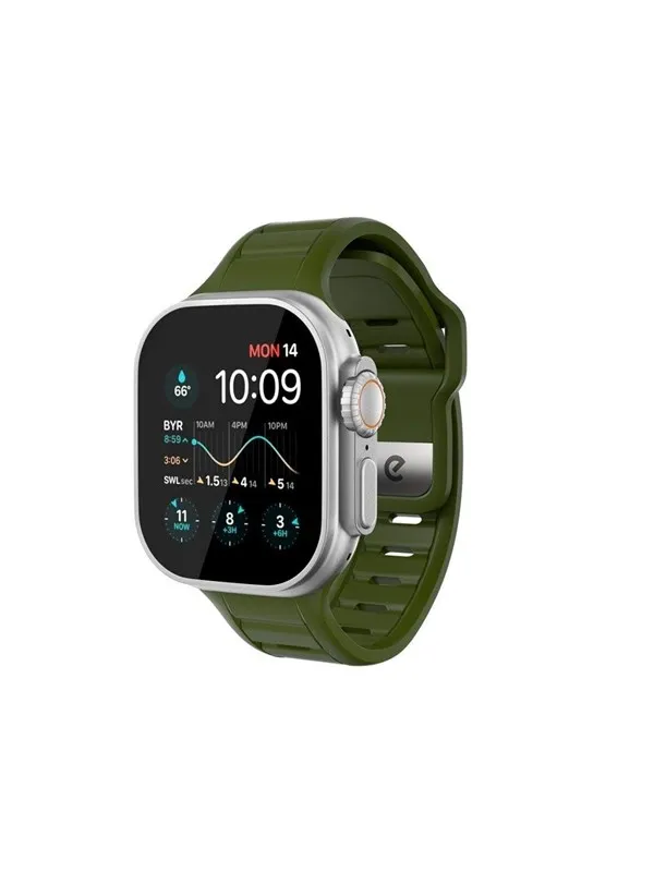 KeyBudz Journey Apple Watch Strap - Forest Green