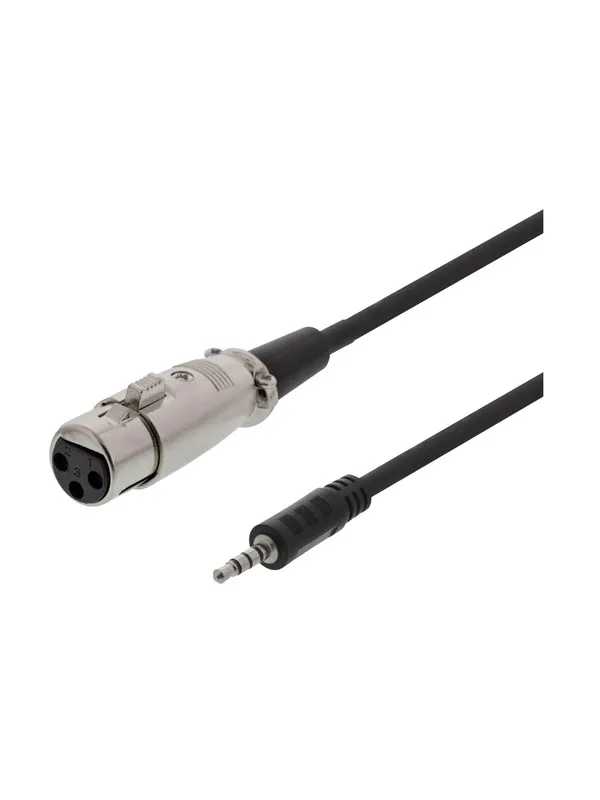 Deltaco XLR-2000 - audio cable - 1.5 m