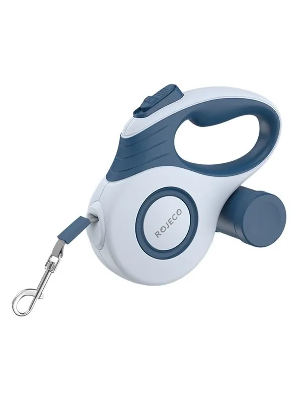Rojeco A12 Automatic Retractable Dog Leash Blue (5 Meters)