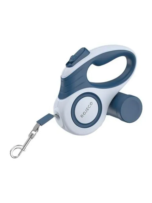 Rojeco 3m Automatic Retractable Dog Leash - A12 (Blue)