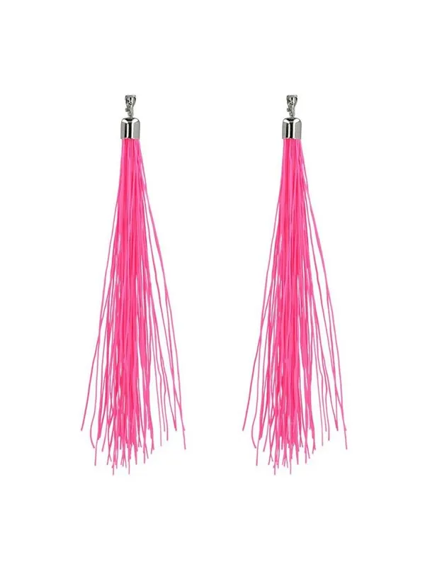 Boland - Earrings Festival Neon Pink 20cm