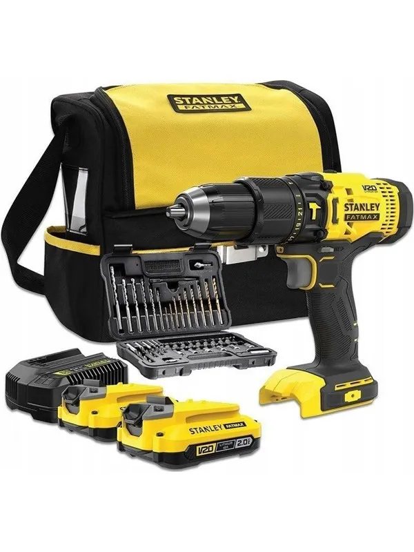 Stanley SFMCD711DSA-QW 18V Cordless Drill Driver 2 x 2Ah Battery