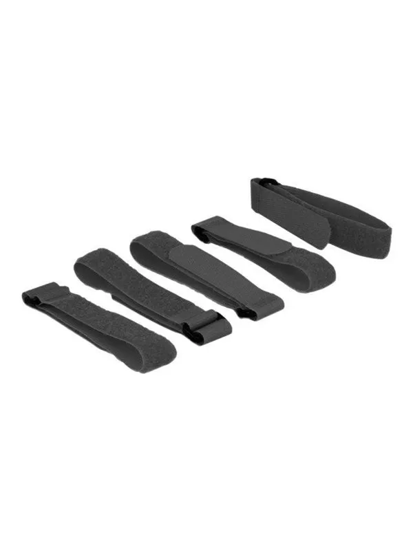 DeLOCK Hook & Loop Fastener - 5 Pieces