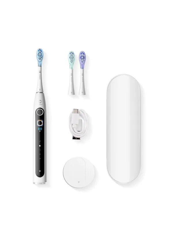 Oclean Elektrisk tannbørste Electric Toothbrush X Pro 20 Set White