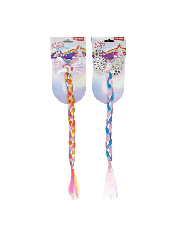 Dream Horse Hair Braid on Elastic