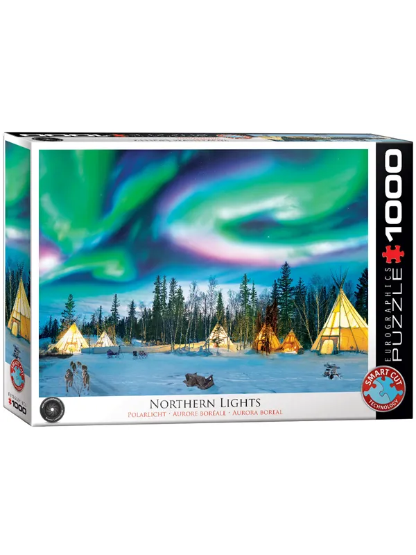 Eurographic Northern Lights - Yellowknife Smart Cut(1000)