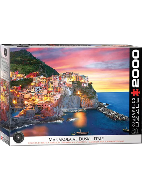 Eurographic Manarola at Dusk Italy(2000)