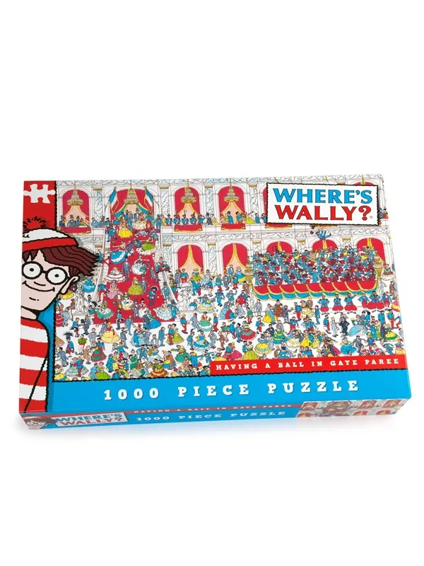 Find Holger/Where's Wally Having a Ball in Gaye Paree 1000 pcs.