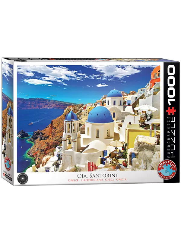 Eurographic Oia Santorini Greece Smart Cut(1000)