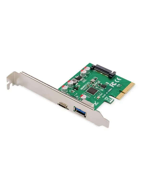 DIGITUS USB Type-C + USB Type-A PCIe Card
