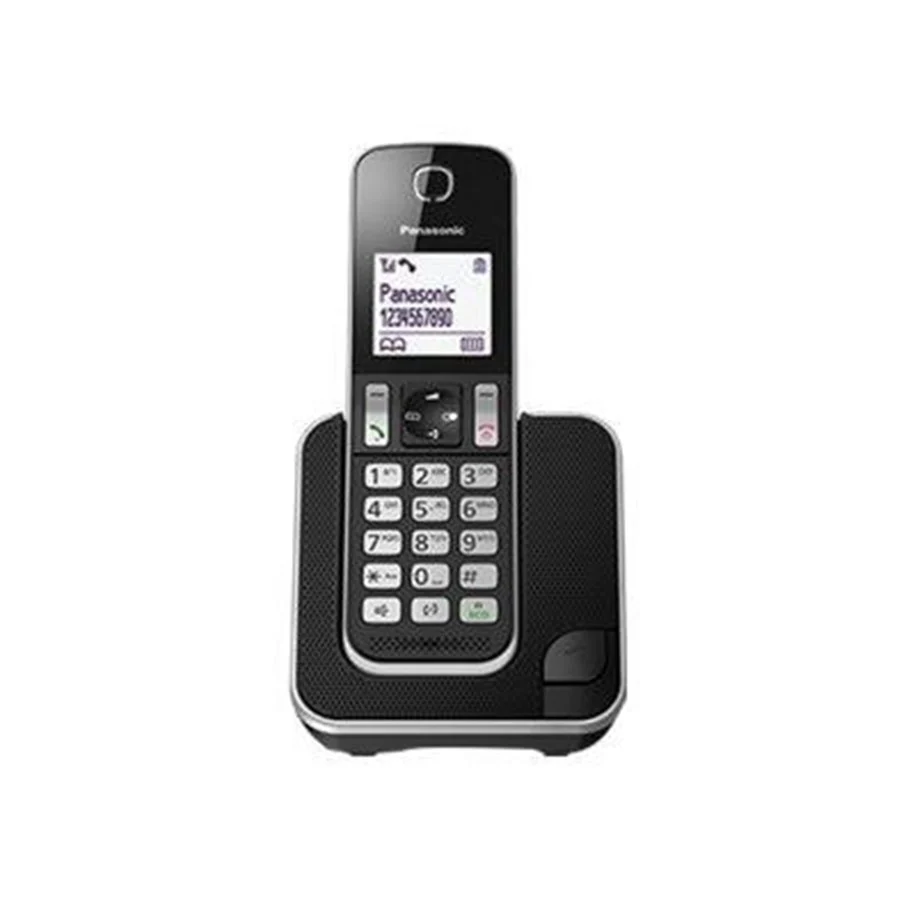 Panasonic KX-TGD310 - cordless phone with caller ID/call waiting - 3-way call capability