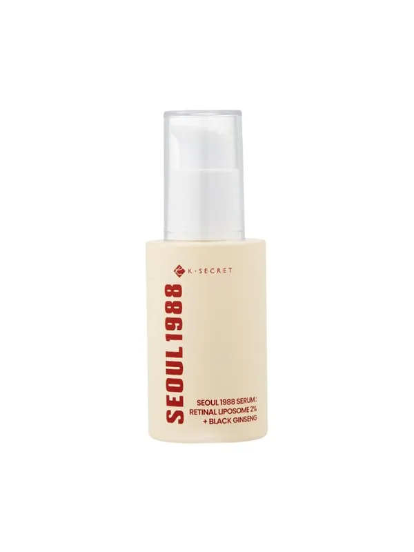 KSECRET SEOUL 1988 Serum: Retinal Liposome 2% + Black Ginseng