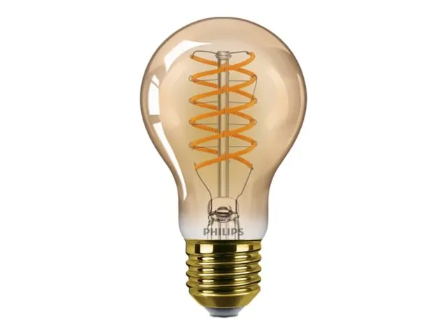 Philips LED-lyspære Filament A60 7W/827 (50W) SceneSwitch amber E27