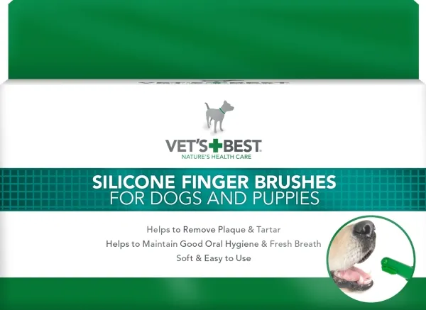Vets Best Finger brush 5 pcs.