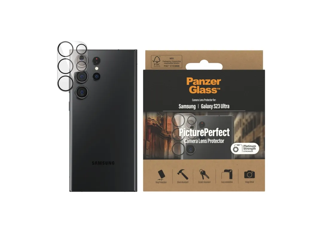 PanzerGlass PicturePerfect Camera Lens Protector Samsung Galaxy S23 Ultra