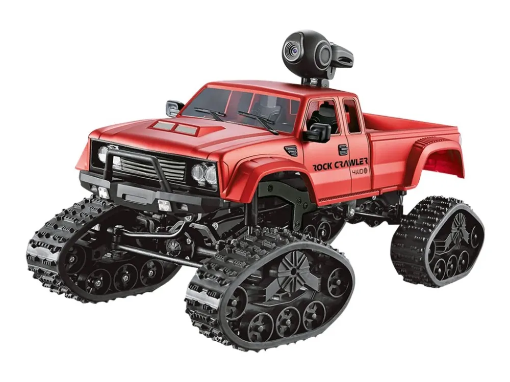 Amewi Pickup Truck FPV with Wheels & Chains 4WD RTR 1:16 Red