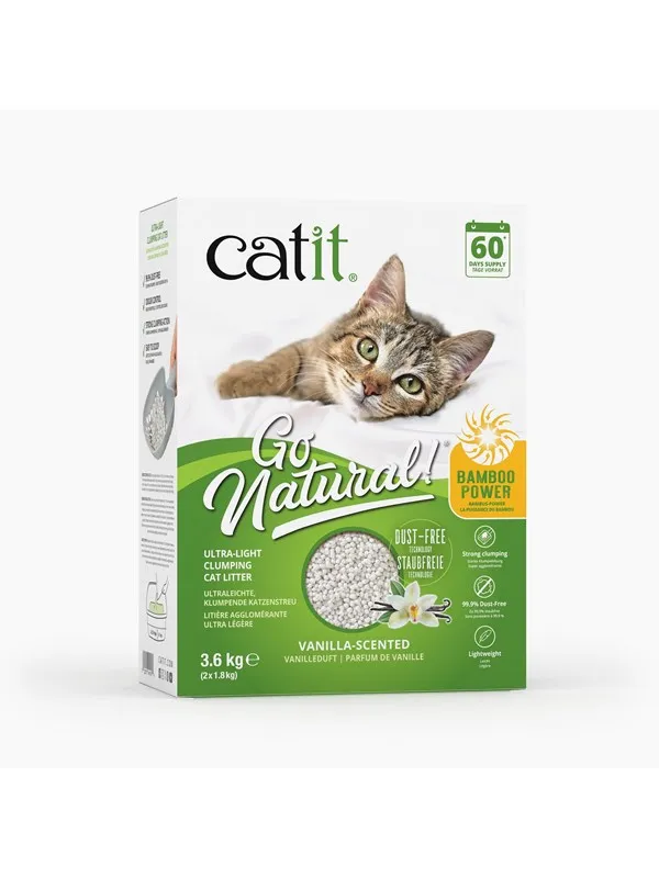 Catit - Bamboo Clumping Cat Litter - 3.6 kg