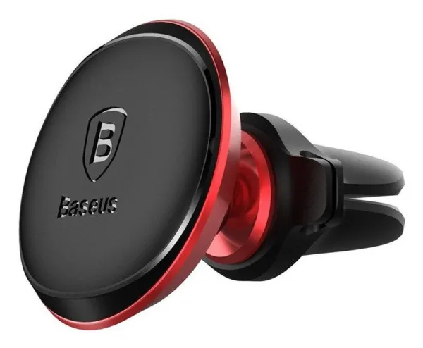 Baseus Car Mount Holder  Magnetic Air Vent Red OS