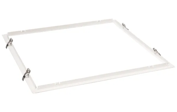 SG Armaturen Sense reeceed frame 600x600 cast/troldtekt