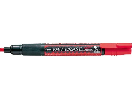 Pentel SMW26-B Wet Erase blackboard Red